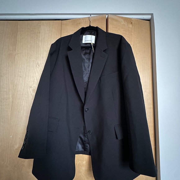 Frankie Shop Bea Blazer Black Oversized - Picture 5 of 7